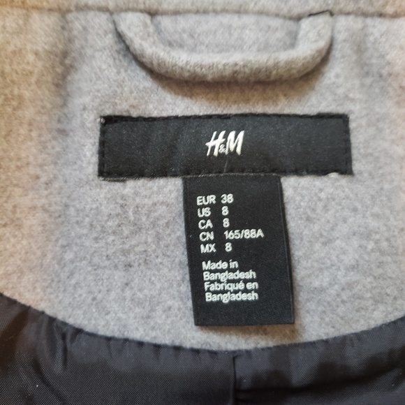 H&M Pea Coat - Picture 6 of 6